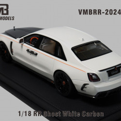 VMB 1/18 Rolls-Royce Ghost White Carbon