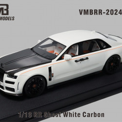 VMB 1/18 Rolls-Royce Ghost White Carbon