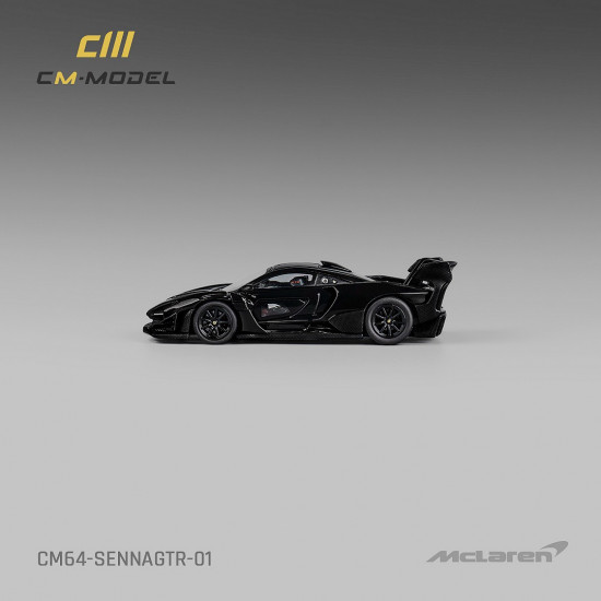 CM 1/64 Mclaren SennaGTR Black 