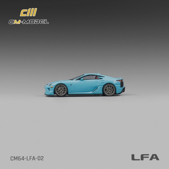 CM 1:64 Lexus LFA BabyBlue