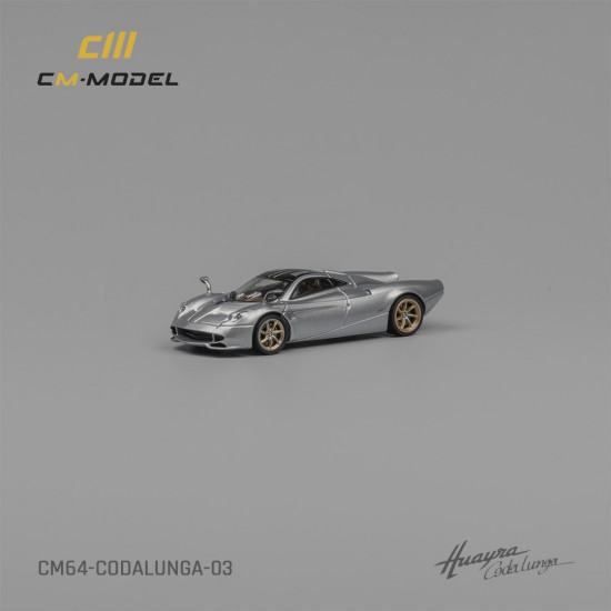 CM 1:64 Pagani Codalunga Metallic silver