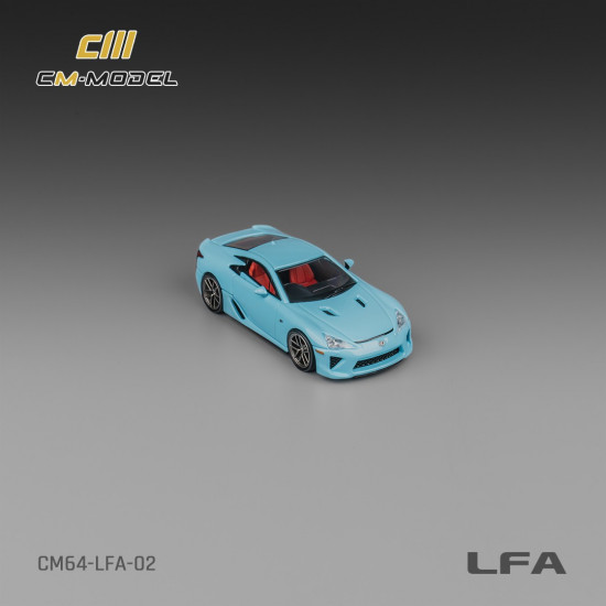 CM 1:64 Lexus LFA BabyBlue