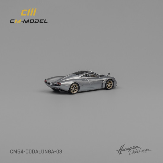 CM 1:64 Pagani Codalunga Metallic silver