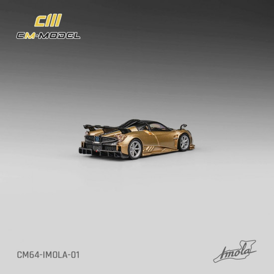 CM 1:64 Pagani Imola Gold Fullcarbon