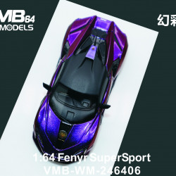 VMB 1/64 W Motors Fenyr Brilliant Purple Wolf Head Painting