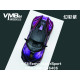 VMB 1/64 W Motors Fenyr Brilliant Purple Wolf Head Painting