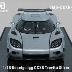 VMB 1/18 Koenigsegg CCXR Trevita Silver 