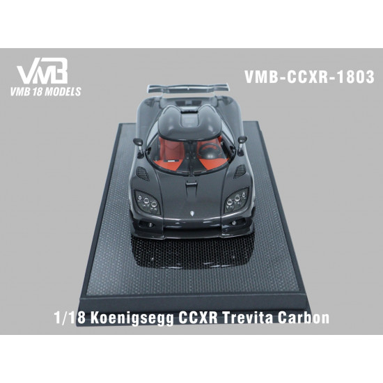 VMB 1/18 Koenigsegg CCXR Special Edition Black Carbon