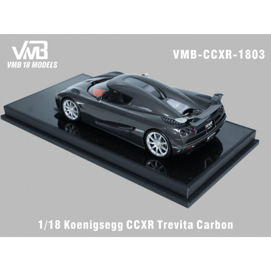 VMB 1/18 Koenigsegg CCXR Special Edition Black Carbon