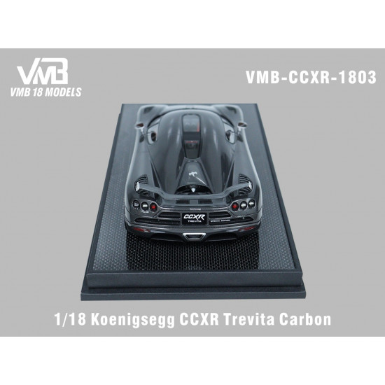 VMB 1/18 Koenigsegg CCXR Special Edition Black Carbon