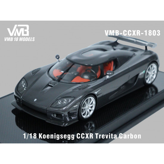 VMB 1/18 Koenigsegg CCXR Special Edition Black Carbon