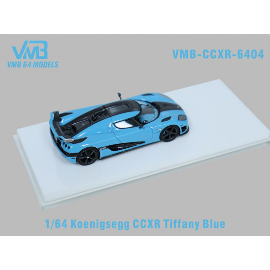 VMB 1/64 Koenigsegg CCXR Al Thani Blue