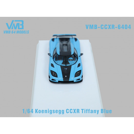 VMB 1/64 Koenigsegg CCXR Al Thani Blue