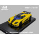 VMB 1/18 Koenigsegg CCX Yellow Carbon with white stripes