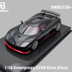 VMB 1/18 Koenigsegg CCXR Gloss Black