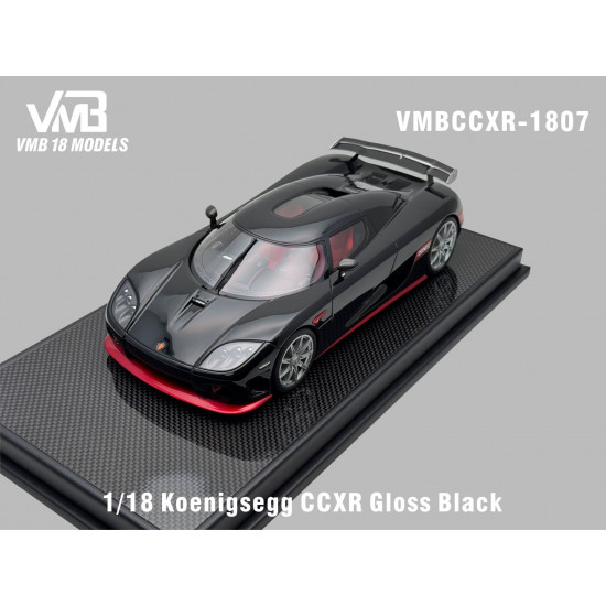 VMB 1/18 Koenigsegg CCXR Gloss Black