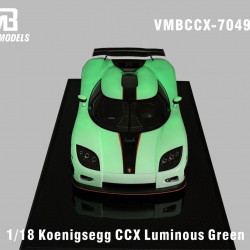 【Customized version】VMB 1/18 Koenigsegg CCX Luminous Green