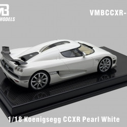 VMB 1/18 Koenigsegg CCXR Pearl White