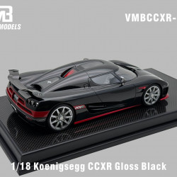 VMB 1/18 Koenigsegg CCXR Gloss Black