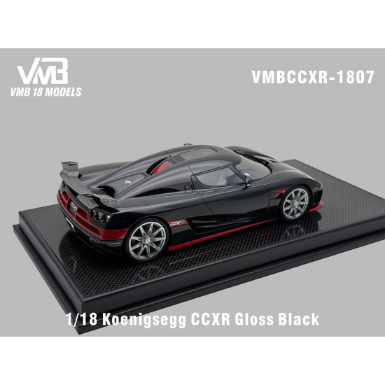 VMB 1/18 Koenigsegg CCXR Gloss Black