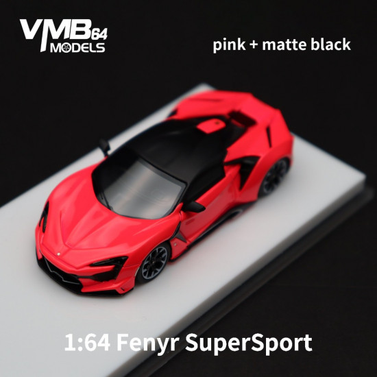 VMB 1/64 Fenyr SuperSport pink matte black roof