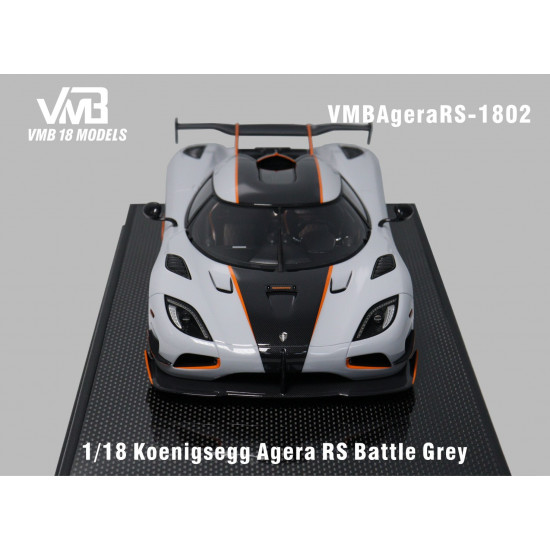 VMB 1/18 Koenigsegg Agera RS Battle Grey 